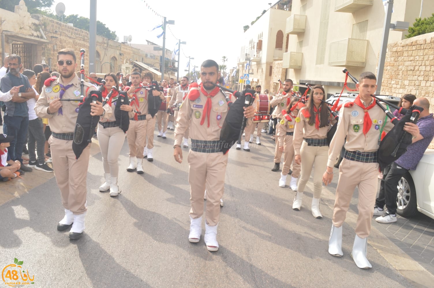 المزيد من الصور والفيديو لاحتفال السرايا الكشفية بيافا بسبت النور 